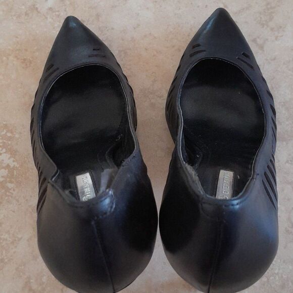 BCBGeneration Leather perforated heels - Picture 7 of 12